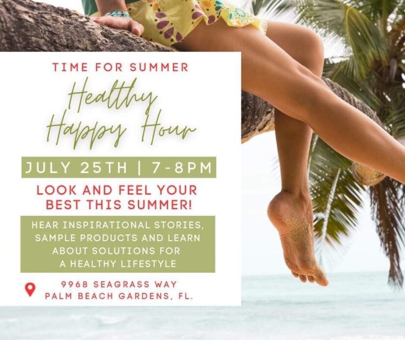 July 25th Healthy Happy Hour